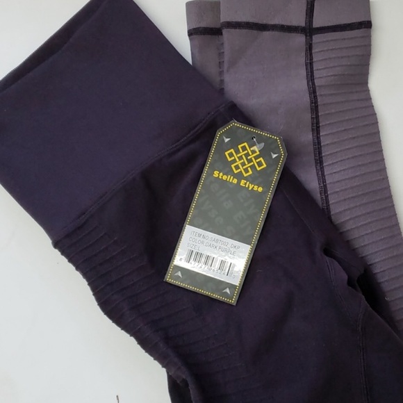 High compression workout leggings - Picture 4 of 5